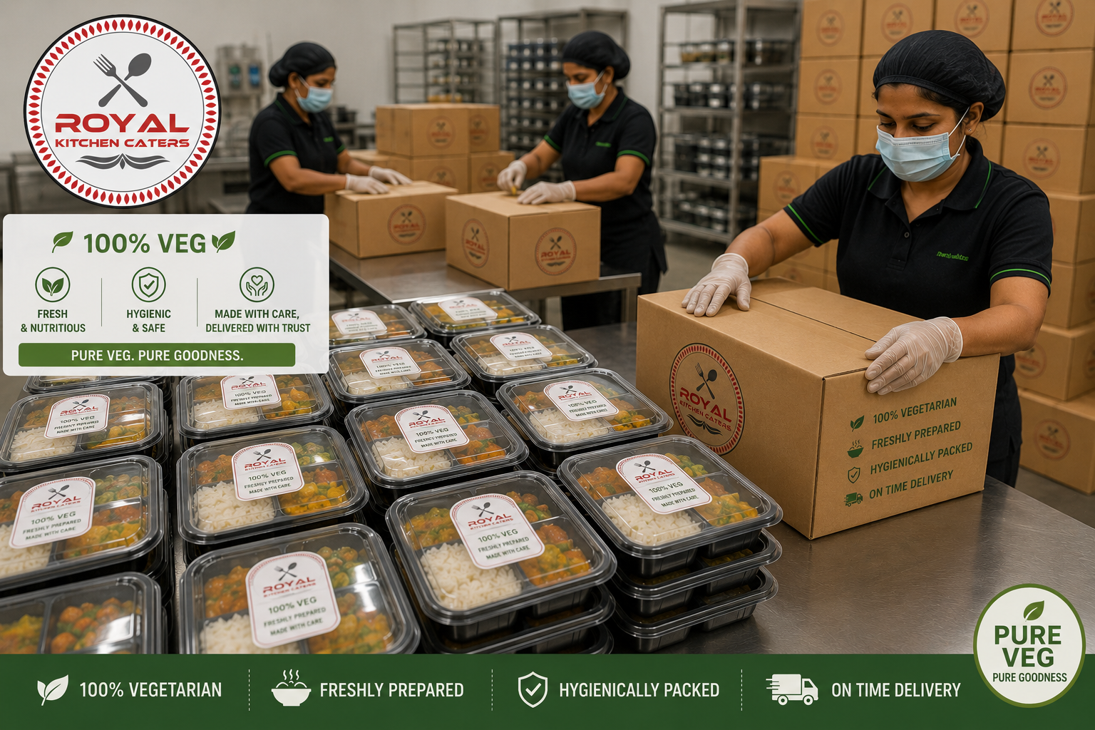 Packed Food Services in Noida
